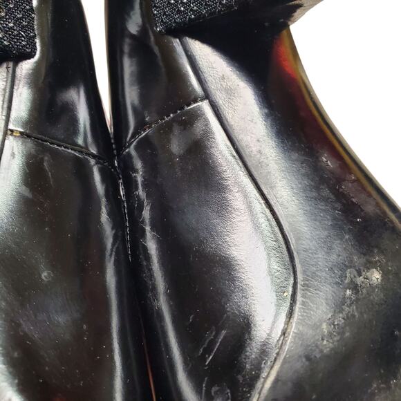 Vintage Christian Dior Black Pumps Bow Detail - Size 5 - Picture 7 of 8